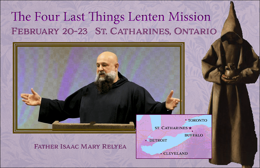 Lenten Mission on The Four Last Things