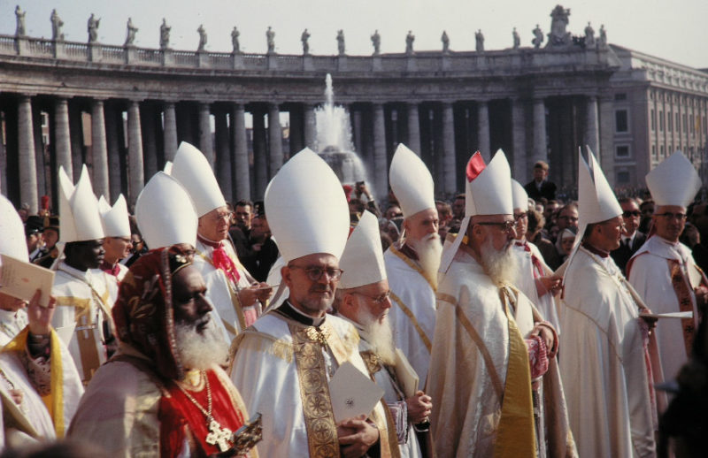 Italian Bishops at the Vatican