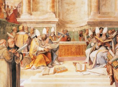 council-of-trent-fresco-by-brothers-taddeo-and-federico-zuccari-in-hall-of-farnesina-magnificience-of-palazzo-farnese-caprarola-italy
