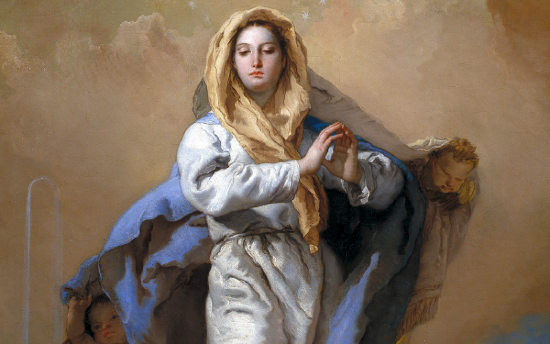 The Immaculate Conception by Giovanni Battista Tiepolo, 1767-1769