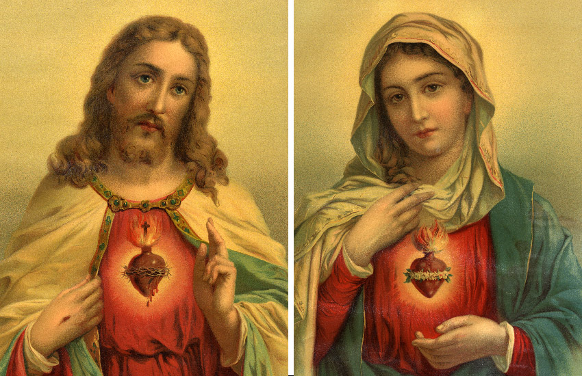Sacred Heart and Immaculate Heart of Mary