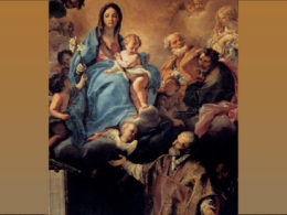Carlo Maratta - The Virgin Appearing to St Philip Neri