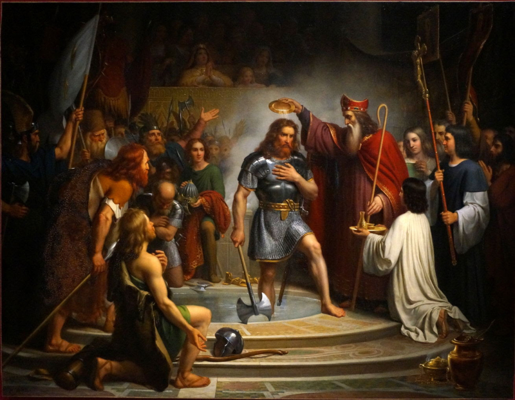 The Baptism of Clovis, King of the Franks