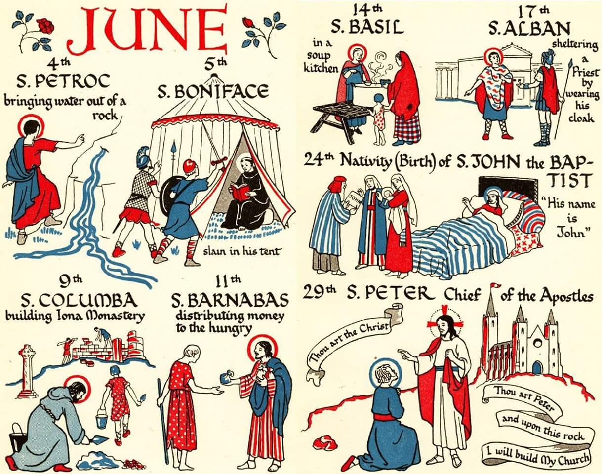 Honoring Saints Twice St. John, St. Michael, and the Eastertide Feast